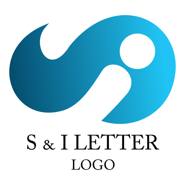 I S Letter Logo PNG Vector