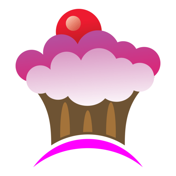 Ice Cake Logo PNG Vector