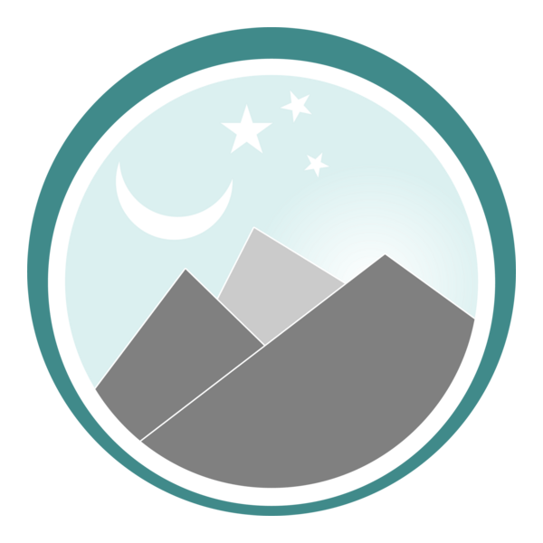 Ice Mountain Logo PNG Vector