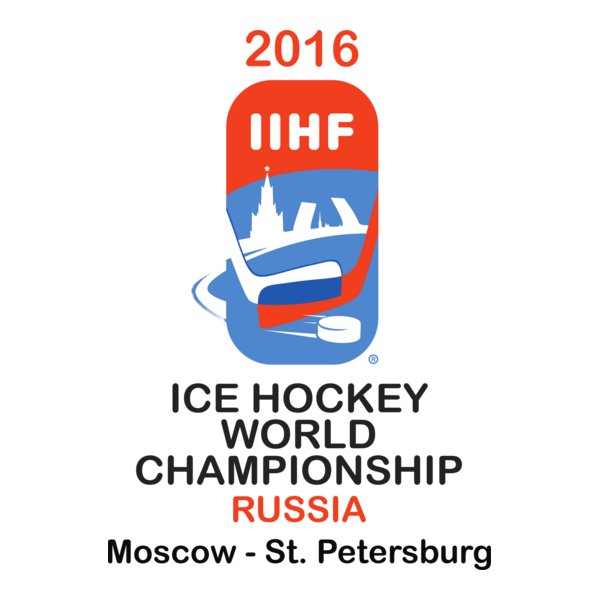 IIHF 2016 World Championship Logo PNG Vector