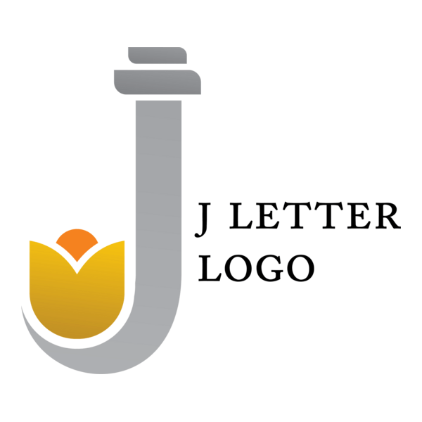 J Alphabet Jewellery Logo PNG Vector