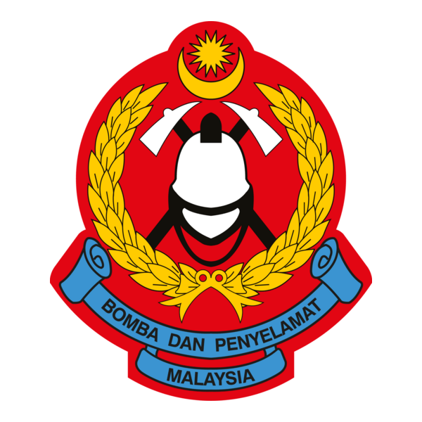 Jabatan Bomba Dan Penyelamat Malaysia Logo PNG Vector