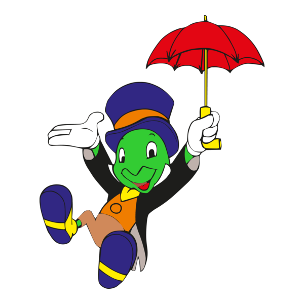 Jiminy Cricket Logo PNG Vector