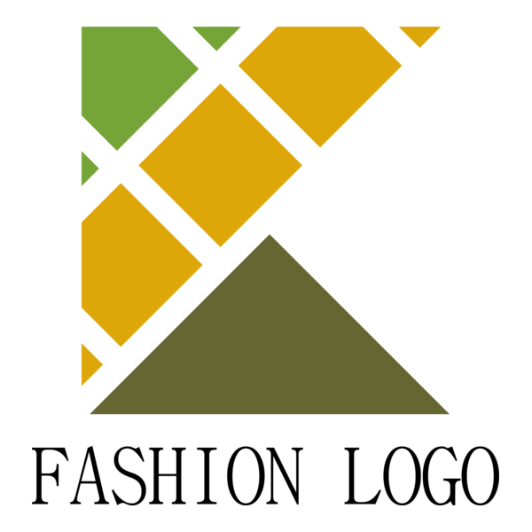 K Fashion Letter Logo PNG Vector