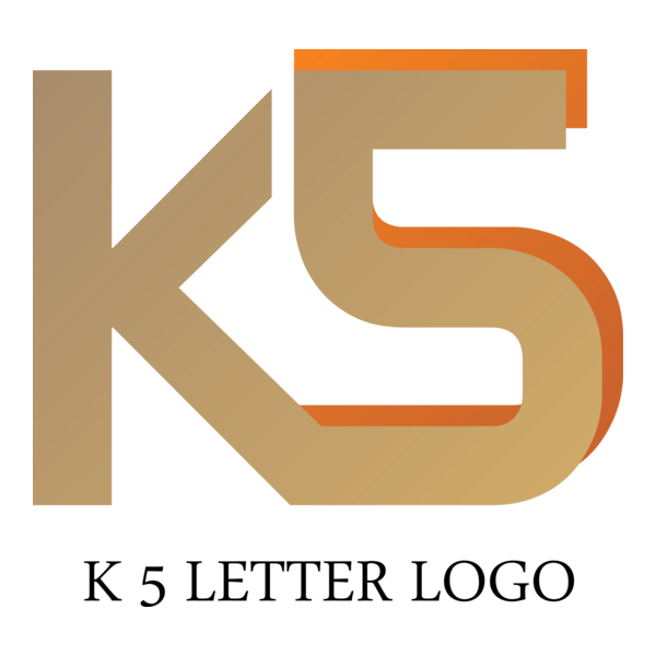 K5 Letter Logo PNG Vector