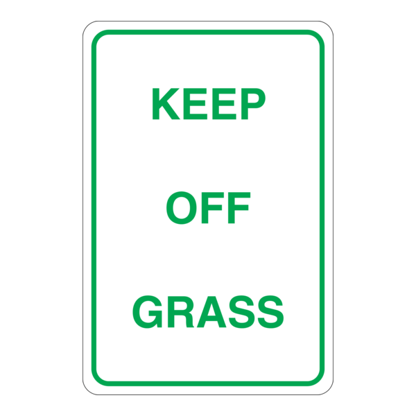 Keep off grass Logo PNG Vector