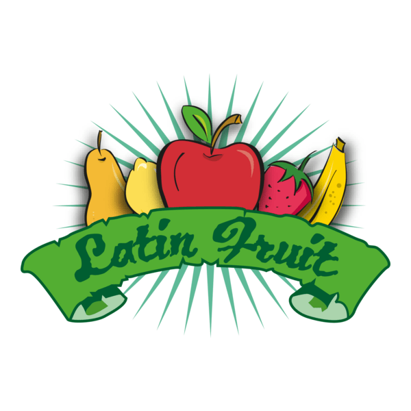 Latin Fruit Logo PNG Vector