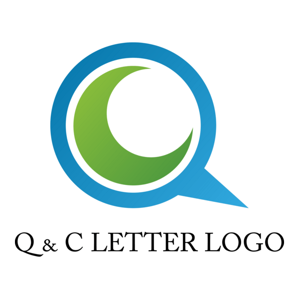 Lence Q C Letter Logo PNG Vector