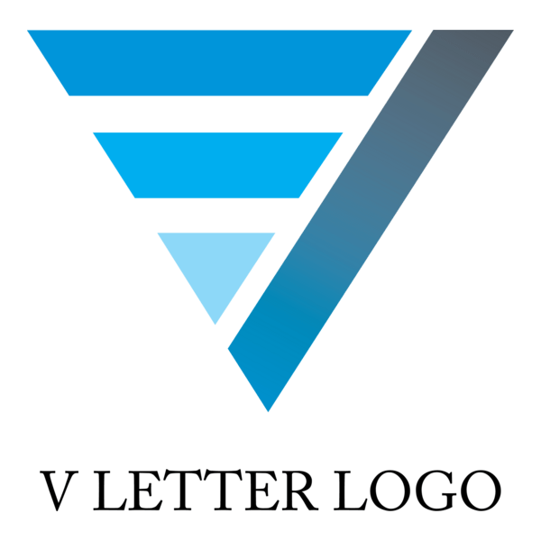 Letter V Design Logo PNG Vector