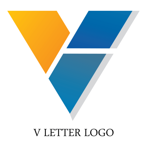 Letter V Logo PNG Vector