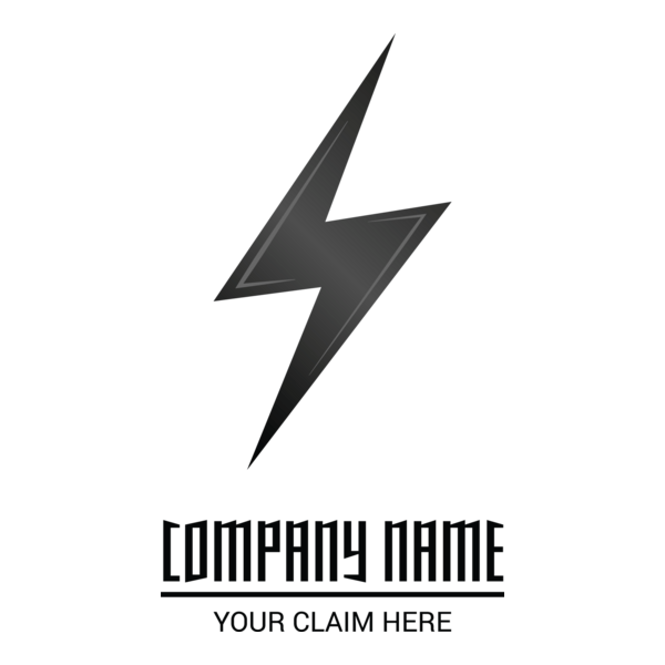 Lightning Logo PNG Vector