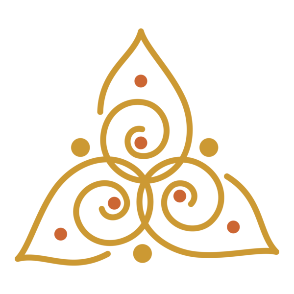 Line Flower Art Logo PNG Vector