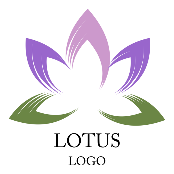 Lotus Art Inspiration Logo PNG Vector
