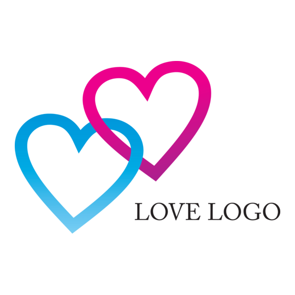 Love Design Logo PNG Vector