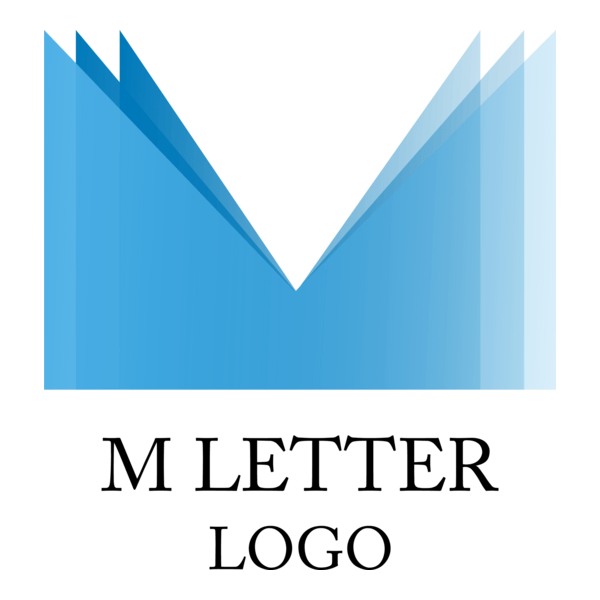 M Letter Logo PNG Vector