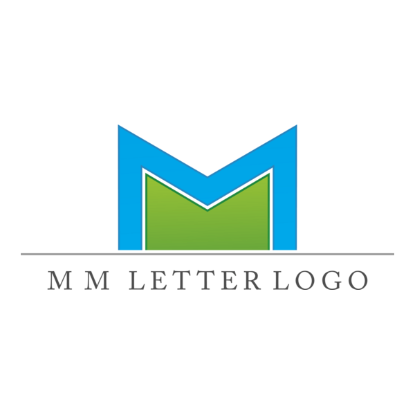 M Letter Logo PNG Vector