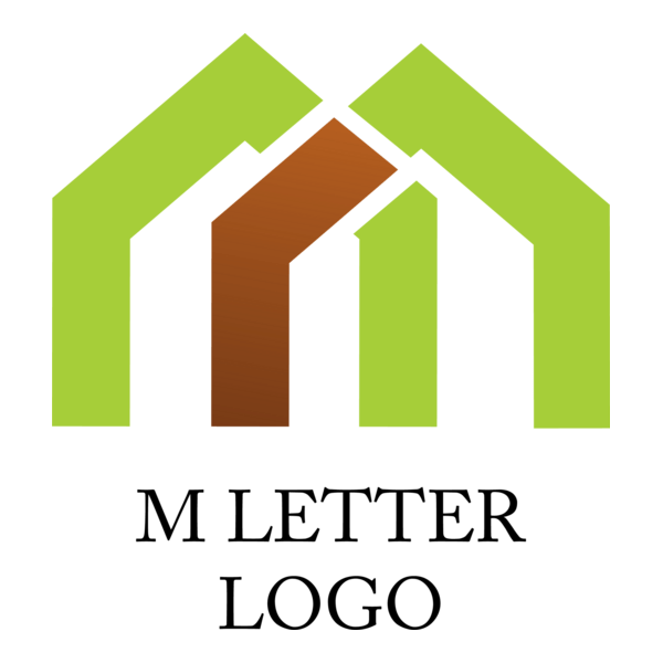 M Letter Logo PNG Vector