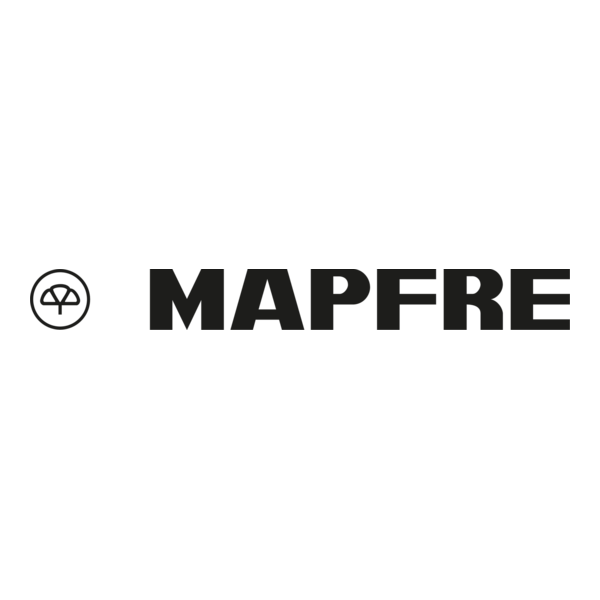 Mapfre black Logo PNG Vector