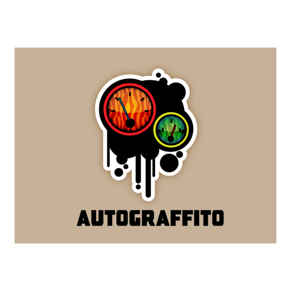 Meter Gauge Auto Repair Logo PNG Vector