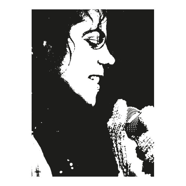 Michael jackson face Logo PNG Vector