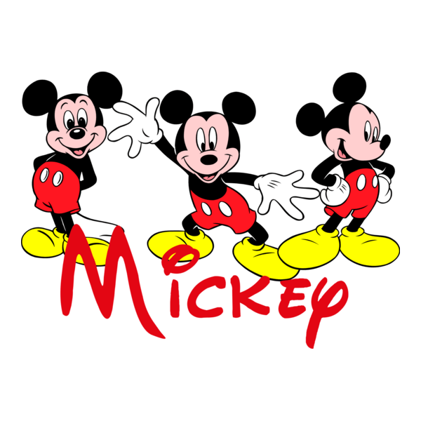 Mickey Mouse Logo PNG Vector