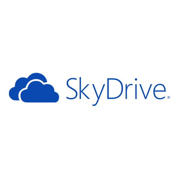 Microsoft Skydrive Logo PNG Vector