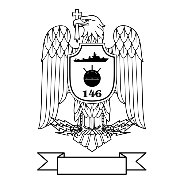 Ministerul Apararii Nationale Divizionul 46 Logo PNG Vector