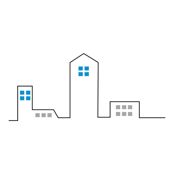 Modern Construction Building Logo PNG Vector