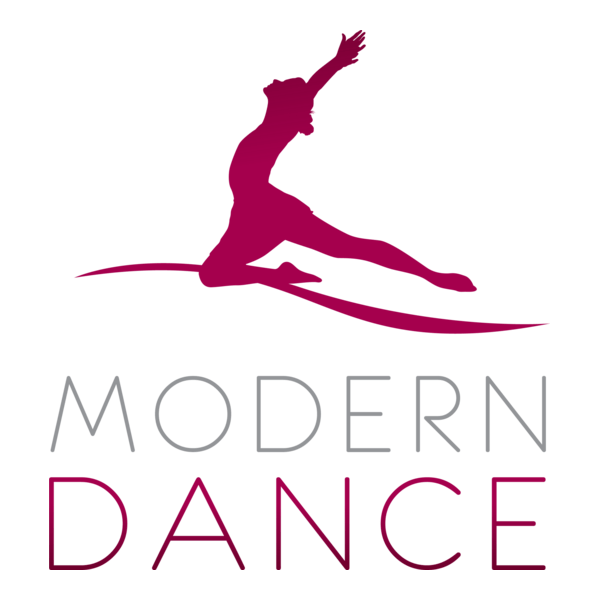 Modern Dance Logo PNG Vector