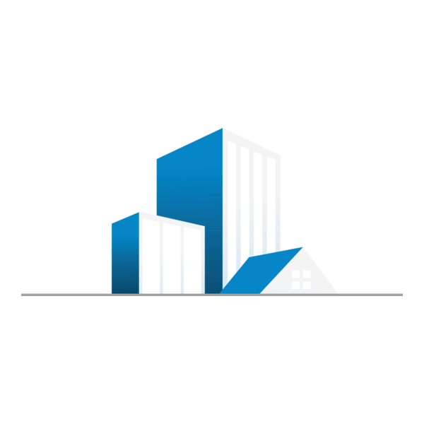 Modern House Construction Building Logo PNG Vector