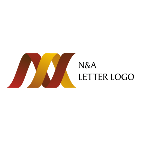 N A Letter Logo PNG Vector
