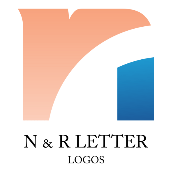 N R Letter Logo PNG Vector