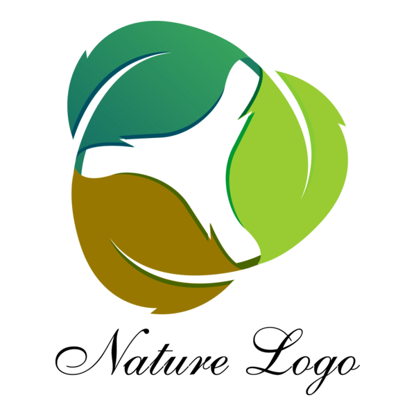 Nature Leaf Colour Logo PNG Vector
