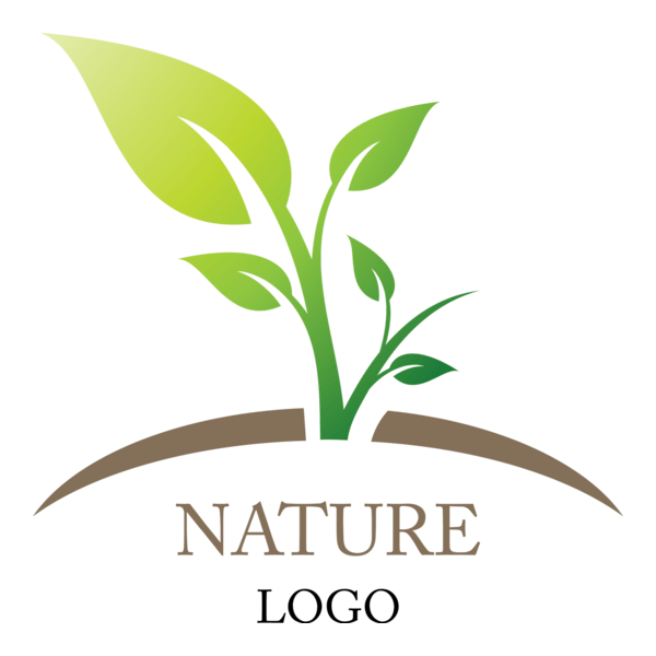 Nature Leaf Green Logo PNG Vector