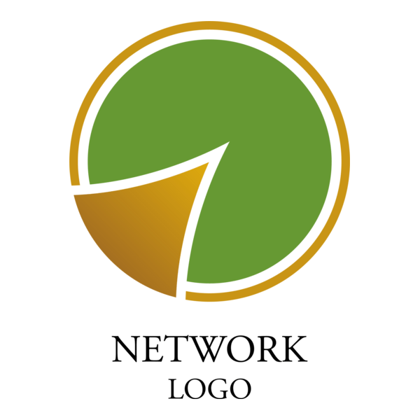 Network Web V Letter Logo PNG Vector