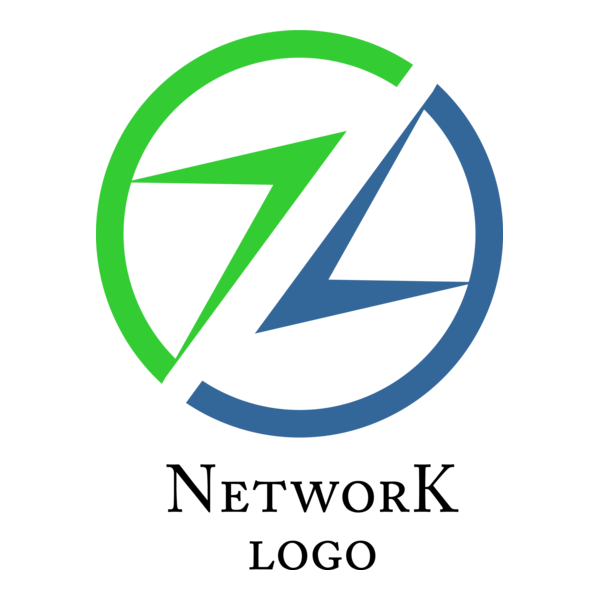 Network Web Z Letter Logo PNG Vector