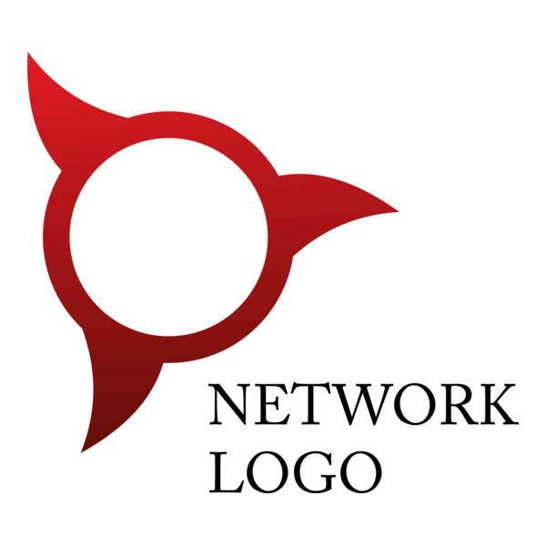 Network Wheel Logo PNG Vector