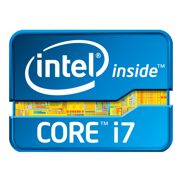 New Intel Core i7 Logo PNG Vector