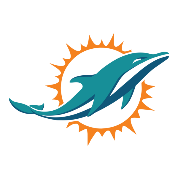 New Miami Dolphins Logo PNG Vector