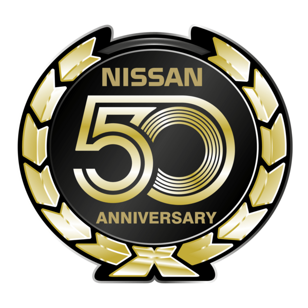 Nissan 50 Anniversary Logo PNG Vector