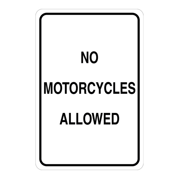 No motorcycles Logo PNG Vector