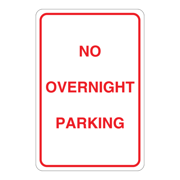 No overnight park Logo PNG Vector