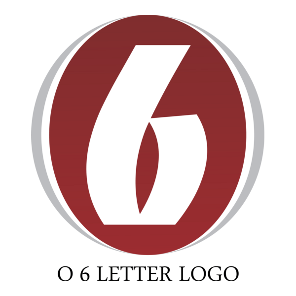 O6 Letter Logo PNG Vector