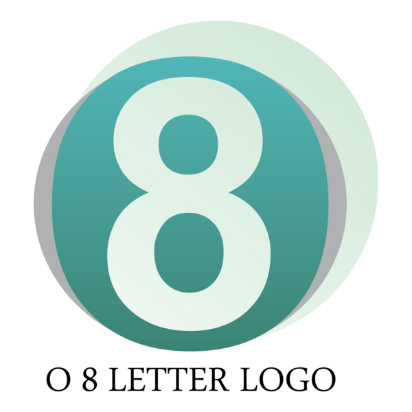 O8 Letter Logo PNG Vector