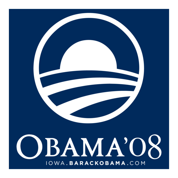 Obama 08 Logo PNG Vector
