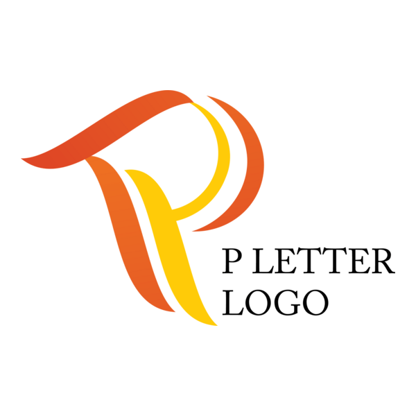 P Letter Logo PNG Vector