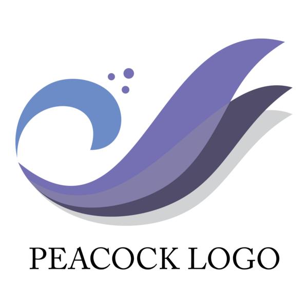Peacock Logo PNG Vector