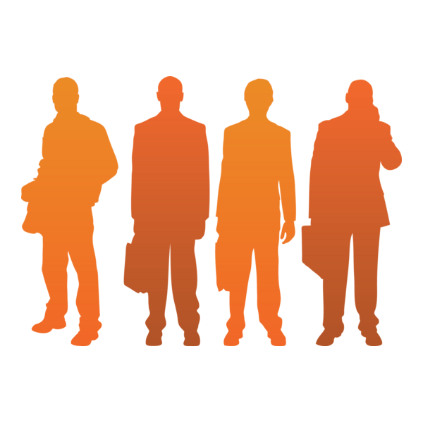 People Silhouettes Designs Logo PNG Vector