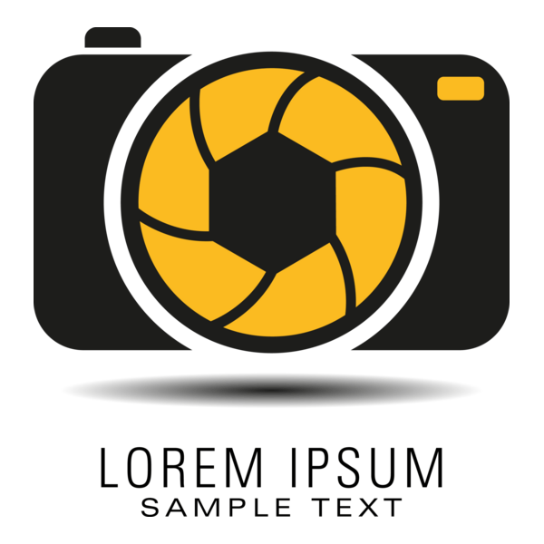 Photo Camera Logo PNG Vector