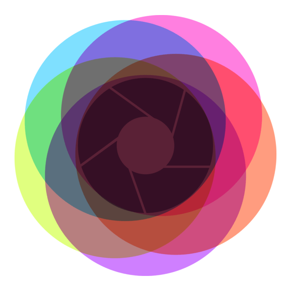 Photo Lense Logo PNG Vector